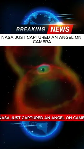 NASA just captured an angel on camera#news #fyp #breakingnews #foryou#us nasa angel camera