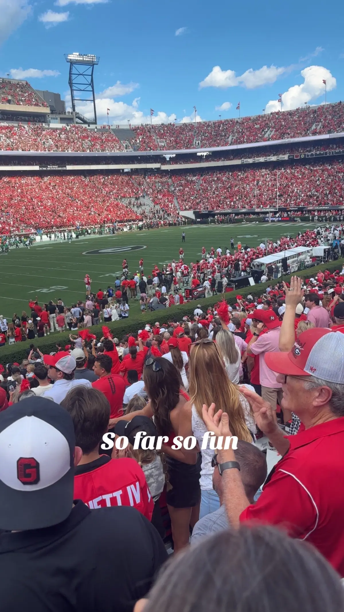Game day first of the season #godawgs #gameday #dawgnation #saturdayinathens 