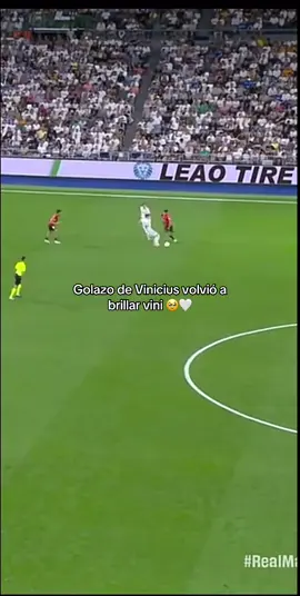 El gol de Vinicius que le da la ventaja momentánea al Real Madrid ante el Mallorca 🔥⚪️⚪️ #vinicisjr #realmarid #laliga