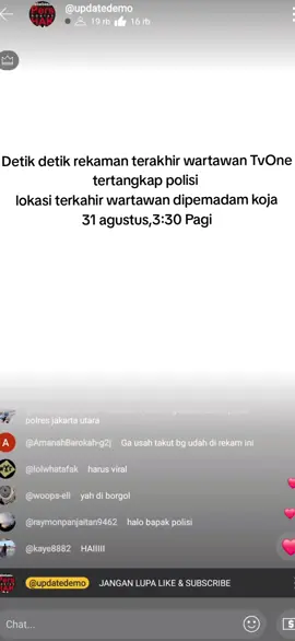 ini yg dinamakan mengayomi pak???? #demo #jakarta #dp #polisi #demodpr 