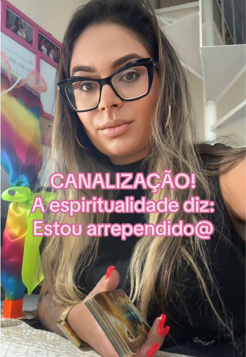 CANALIZAÇÃO MUITO FORTE ! Gostou? Fez sentido ? Não esquece de seguir e comentar #cartomancia #baralhocigano #tarot #leituradecartas 