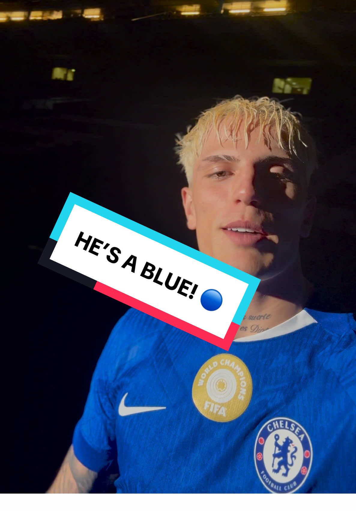 Finally a Chelsea player. 🙌 #ChelseaFC #CFC #PremierLeague 
