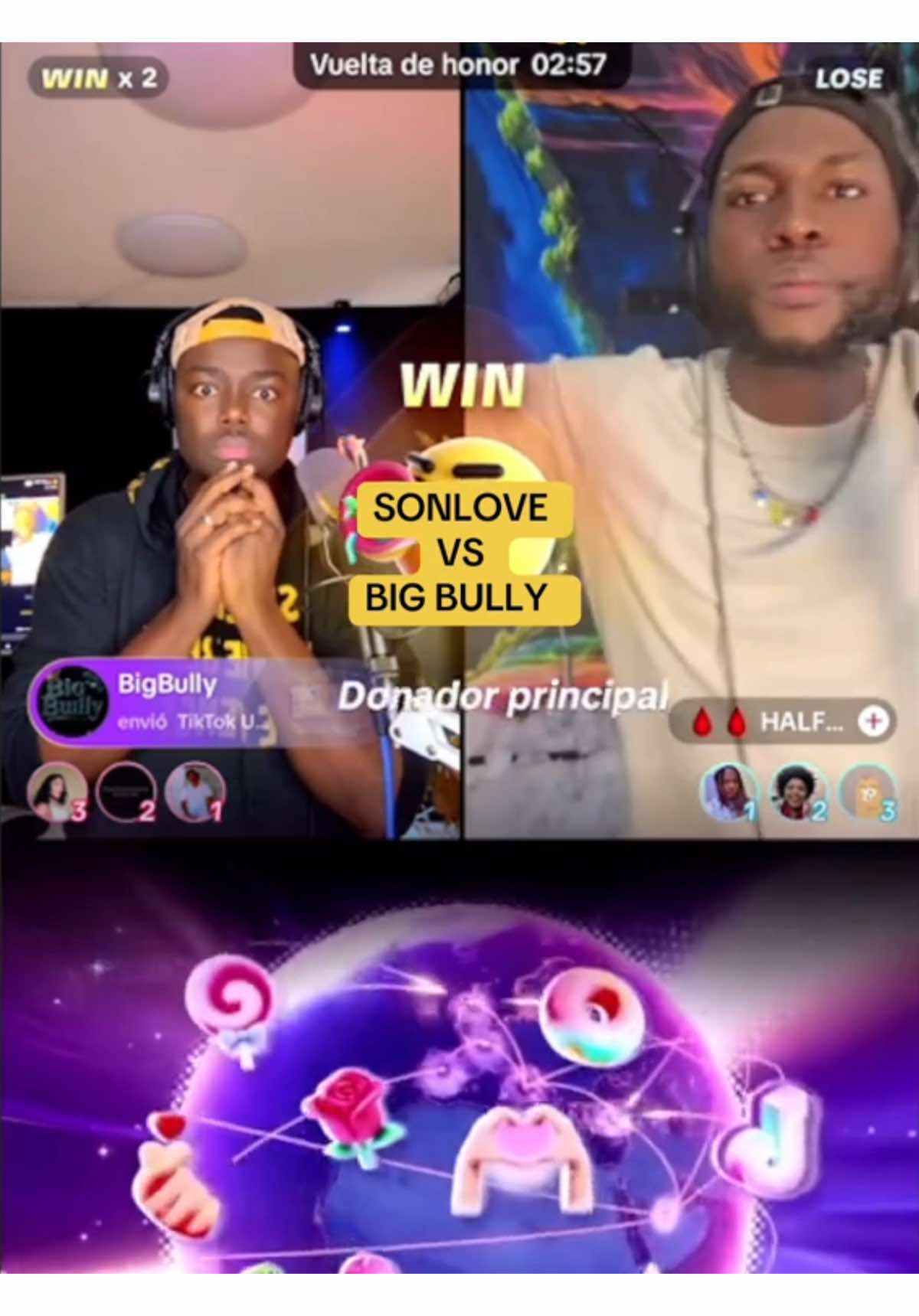 @SONLOVE 😌 vs @BigBully #stanleymichelhaiti #naymisik #chocdestitans #stephelegance #josmalawens 
