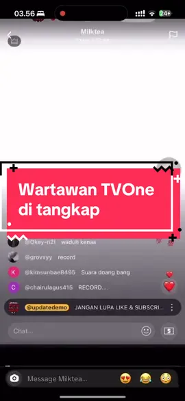 Footage wartawan TVOne yang ditangkap dan kemungkinan digebukin (kalo dengar dari suara mereka divideo), semoga mereka aman2 saja dan tidak ditahan. 