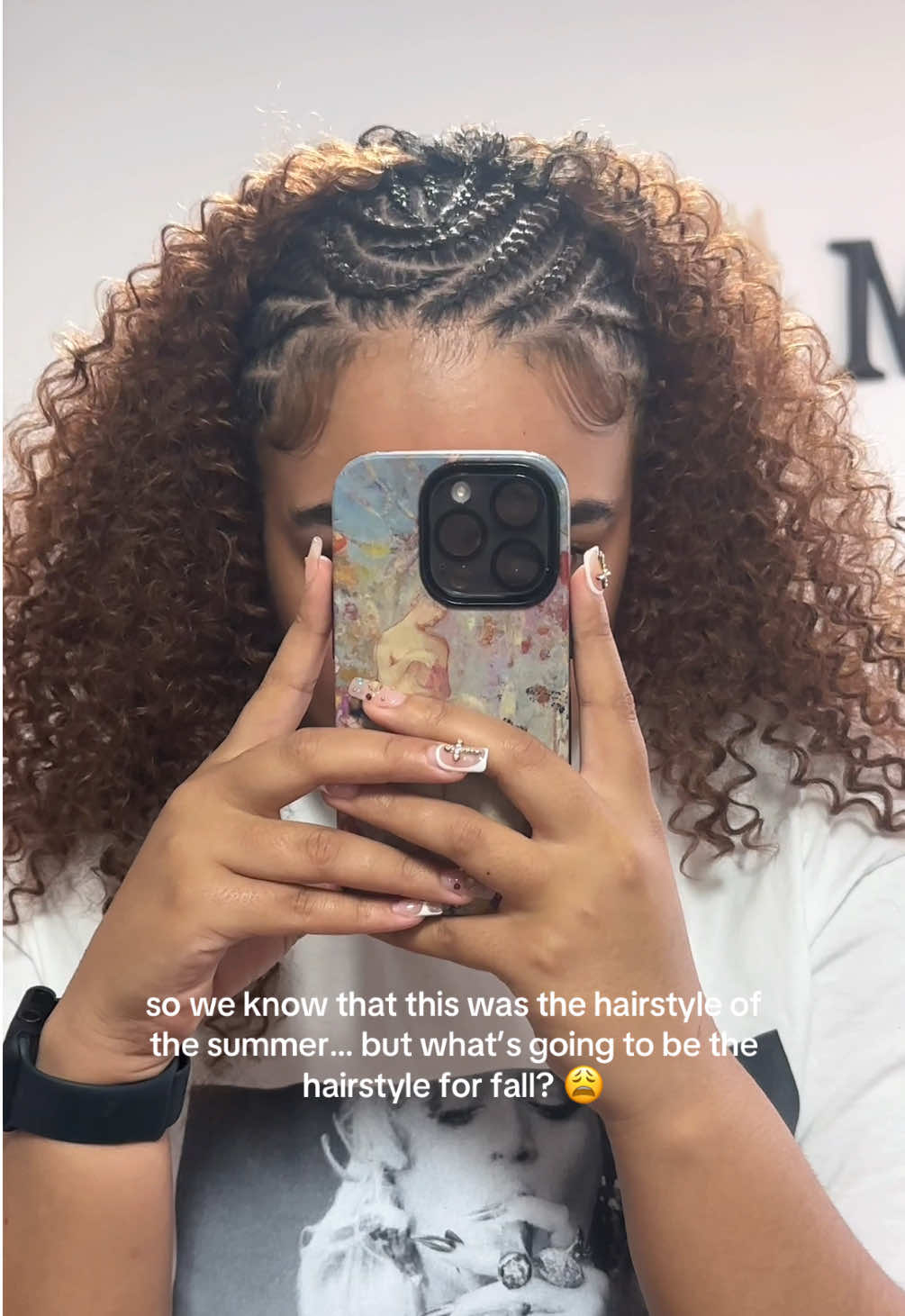 & answer quickly before i put these knotless braids in my head 😭 #livingwithle #summerhairstyles #fallhairtrends #fallhair #nyccontentcreator 