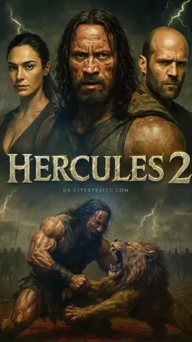 #creatorsearchinsights  🎬 Hercules 2 🎬 Dwayne Johnson | Gal Gadot | Jason Momoa | Ian McShane Years after his labors, Hercules (Johnson) lives in exile, weary of gods and men. But when a Titan awakens from the abyss, threatening to consume the world, Hercules is called back to battle. Joined by an Amazonian queen (Gal Gadot) and a rival warrior (Momoa), Hercules must confront not only monsters but his own fading belief in himself. Ian McShane reprises his role as mentor, offering wit and wisdom. The journey spans cursed temples, volcanic battlefields, and mythic underworlds, each challenge forcing Hercules to embrace his duality as man and demigod. The Titan rises in a cataclysmic final battle, armies of men and monsters clashing under storm-filled skies. Hercules, scarred but resolute, sacrifices everything to protect mankind. The film ends with Hercules reclaiming not immortality, but honor—a legend tempered by humanity. Rating: 8.2/10 #Hercules2 #MythicEpic
