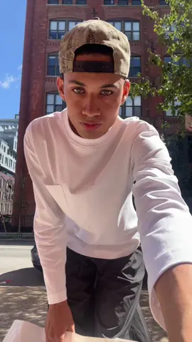 Girlfriend said I didn’t look cool enough to make a TikTok with her 😢 #fyp #fitcheck #nyc #roaming 
