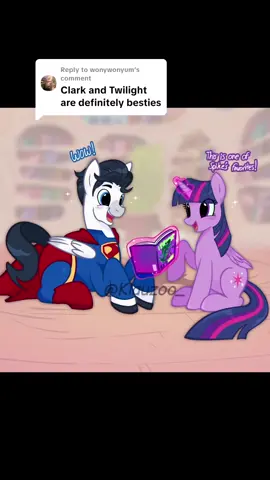 Replying to @wonywonyum my bestie #mlp #superman #mlpfandom #superman2025 #twillightsparkle 