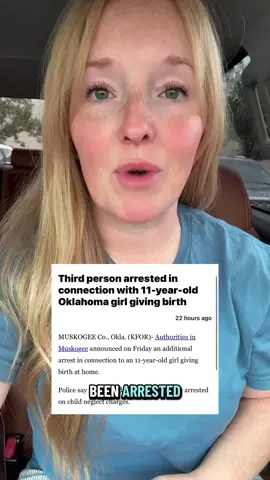 Third Person Arrested in ‼️11yr old forced to give birth at home’s case‼️ out of Oklahoma : Dustin Walker, stepfather of the 11yr old and the father of her newborn,  Cherie Walker, mother of 11yr old, and Michelle Justus, grandmother of the 11yr old and who lived across the street, saw the pregnancy child the day she delivered her baby and did not alert authorities to the child’s state. #oklahoma #michellejustus #childsafety #protectourchildren #girldad 