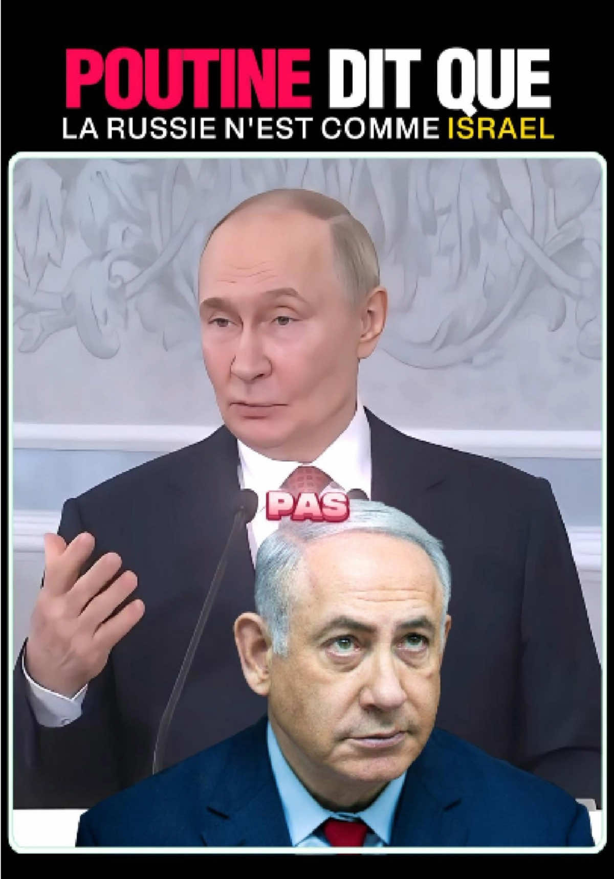 Un moment choquant où Poutine répond avec une fermeté glaçante à une question sur l’Ukraine et Israël. Des mots qui font trembler l’Occident… #poutine #ukraine #israel #geopolitique #fyp 