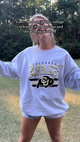 university crewnecks are on sale!! #folding #sports #cutest #ncaa 