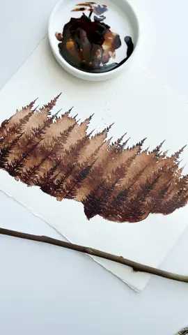 Burnt umber forest 🌲