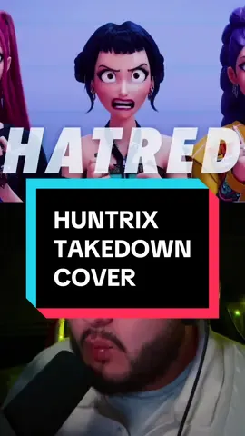 HUNTRIX - TAKEDOWN COVER  I know yall have been waiting for this one so here is a short version of it! If yall blow this up I’ll do a full one!  #kpopdemonhunters #huntrix #takedowncover #huntrixtakedown #rumi 
