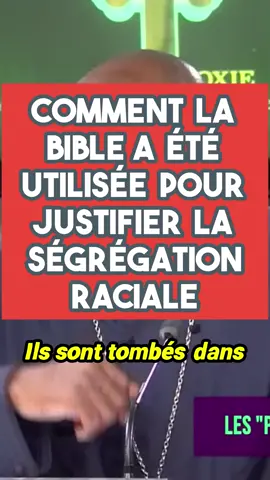 La ségrégation raciale a-t-elle vraiment des racines bibliques ? Découvrez comment des pasteurs, tant aux États-Unis qu’en Afrique du Sud, ont utilisé des versets comme Genèse 9, 25 à 27 pour justifier la discrimination. Est-il juste de dire que ces interprétations ont conduit à des abus, à l'esclavage et à des préjugés ? La Bible, censée apporter réconfort et guidance, a-t-elle été mal comprise et utilisée pour infliger des châtiments corporels aux enfants, comme l'indiquent certains versets ? Et qu'en est-il des opinions sur le rôle des femmes dans l'église ? Ne serait-il pas temps de réévaluer ces textes et de comprendre l’impact de ces interprétations sur notre société ? Plongez dans cette analyse profonde et révélatrice pour explorer les conséquences de ces croyances sur des générations. #SégrégationRaciale #InterprétationBiblique #Église #Discrimination #ÉducationPositive #FemmesDansLEglise #Histoire #Justice #Bible #Pasteurs #Préjugés #Genèse #Réflexion #ChâtimentsCorps