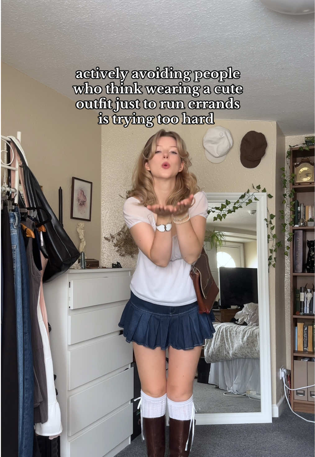 call me try hard but i will block u <3 protecting my peace #fyp #xyzabc #outfitinspo #styleinspo #OOTD 