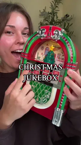 The Christmas nostalgia!!! This jukebox is so fun! #christmasmusic #mrchristmas #christmasgifts #christmasshopping #christmasdecorations 