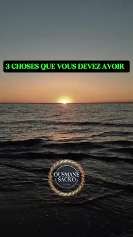 3 CHOSES QUE VOUS DEVEZ AVOIR DANS LA VIE,#soninkara #courage #Résilience #liberté #pourtoi #francetiktok #malibamako 