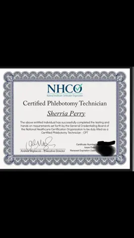I PASSED  my NHCO Exam 🩸💉🥳 #certifiedphlebotomist 👩🏻‍⚕️