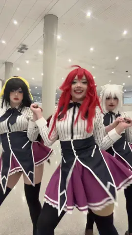 i still have way too many con videos to post I MISS MY FRIENDS😭💔 @cat @marmar #highschooldxd #riasgremorycosplay #akenohighschooldxd #konekocosplay #animenyc 