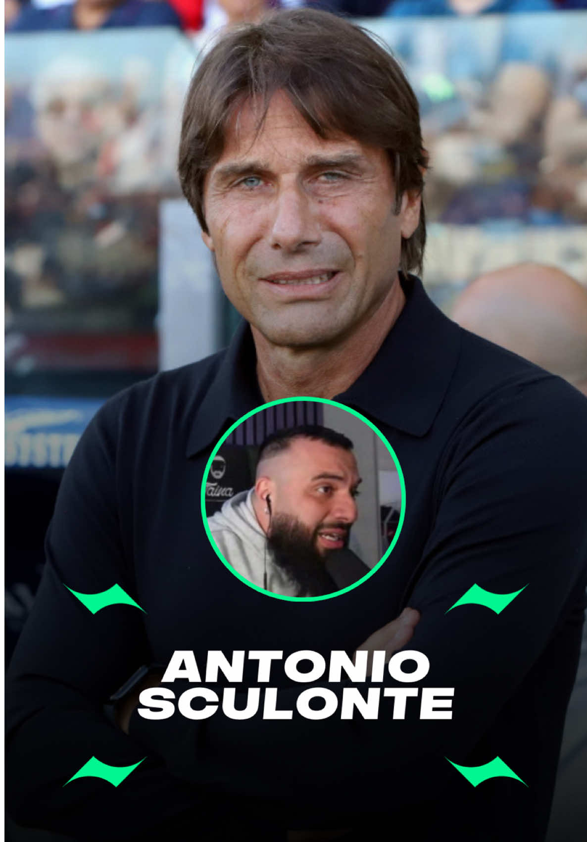 Antonio Sculonte colpisce ancora!  #calcio #controcalcio #tiktokcalcio #napoli #conte 