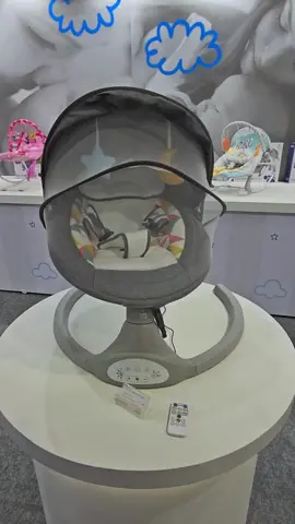 Sua babá ideal, a cadeira através do link https://s.shopee.com.br/4q5VFU3d2D #maternidade #bebe #cadeiradebalanço #balanço 