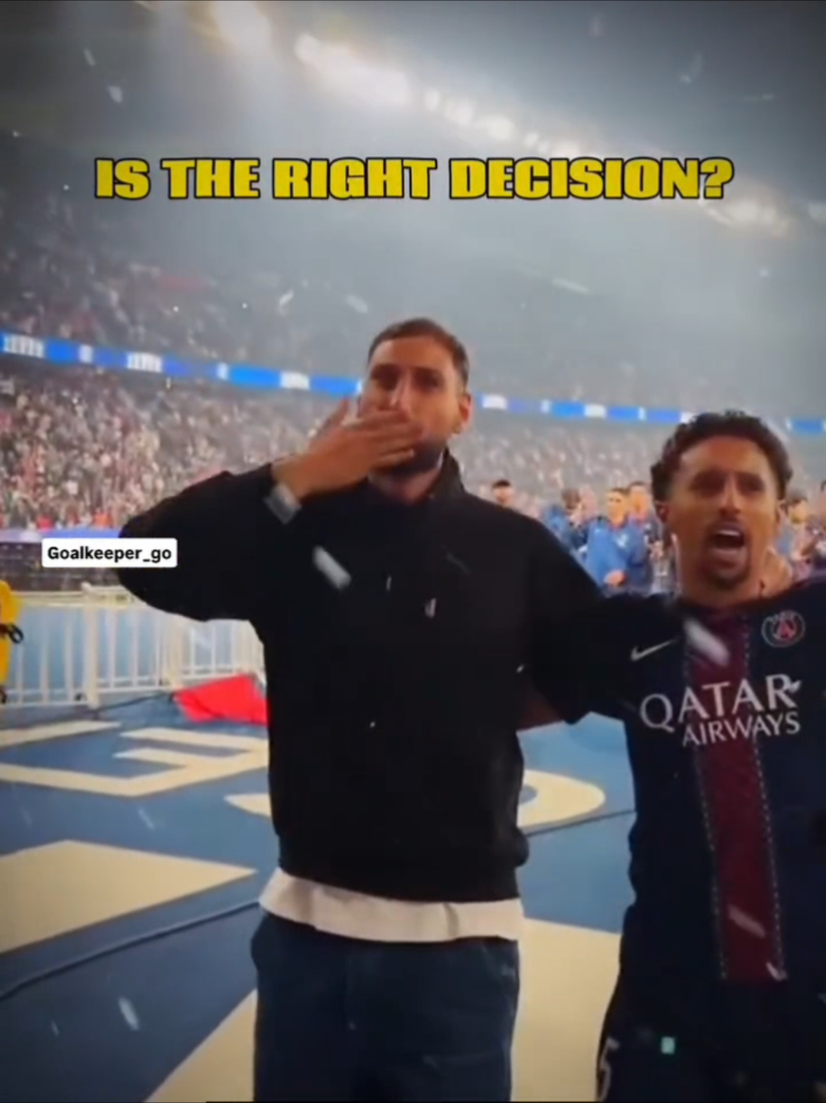 Donnaruma leaving PSG… smart or crazy 🤯⁉️ #football #goalkeeper #transfer #fyp #donnarumma 