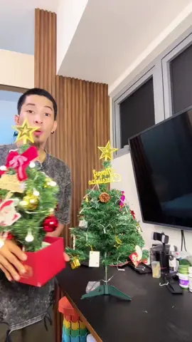 Christmas Tree With Lights Small Accessories Bow Bells Pine Cone Gifts Christmas  Disclaimer! : Prices may vary after the promotion ends.