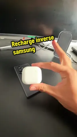 ON PEUT RECHARGER N’IMPORTE QUEL APPAREIL AVEC LE DOS DE NOTRE TÉLÉPHONE !! #test #tech #gamer #samsung #apple 
