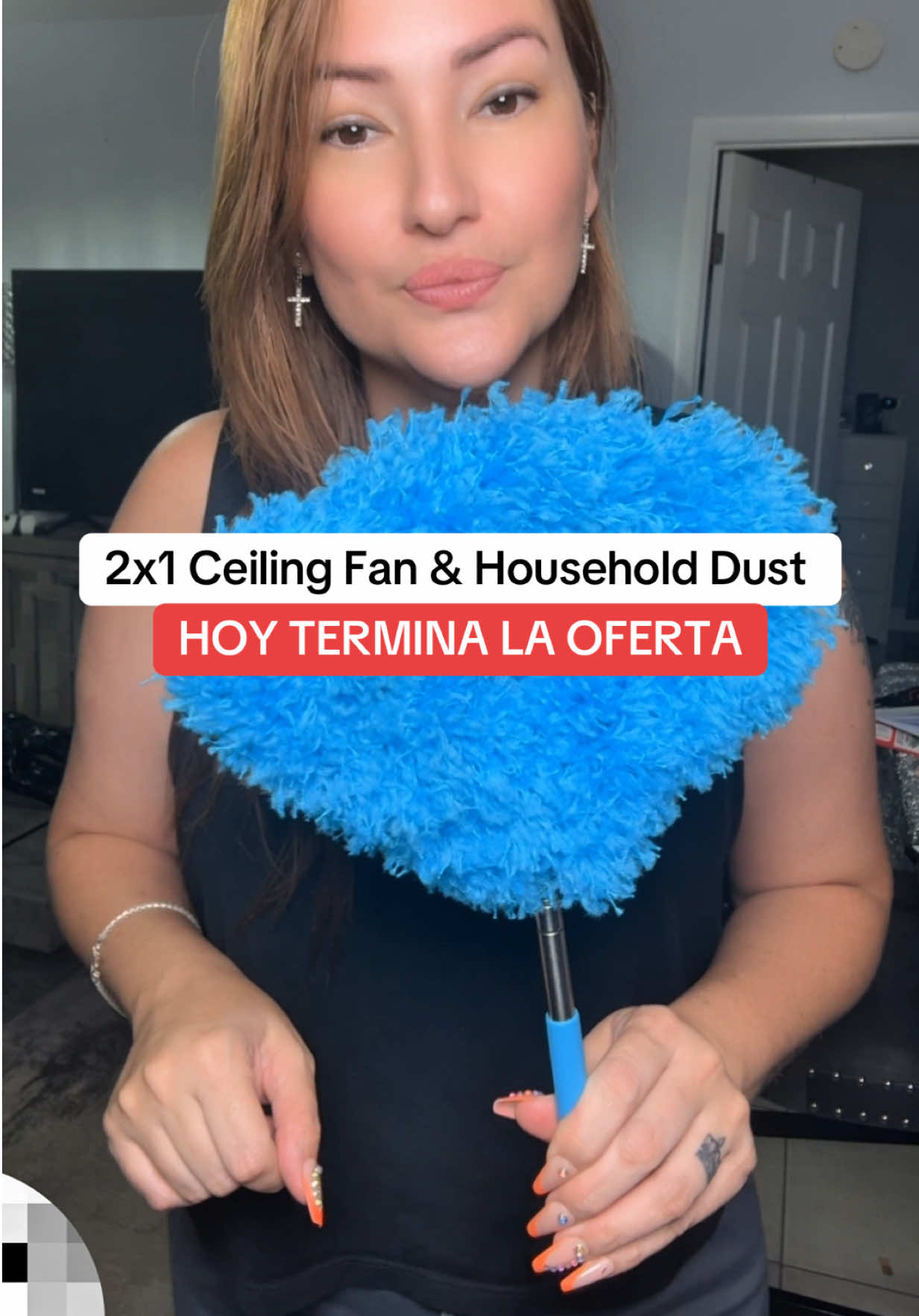 Ceiling Fan & Household Dust  #tiktokshoplabordaysale #tiktokshopcreatorpicks 
