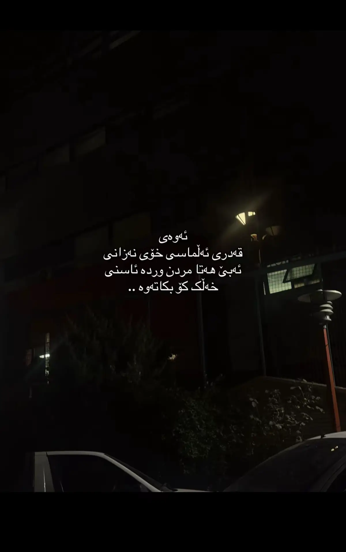 كە قەدری شتانێكت نەزانی گلەیش مەكە كە لەدەستت داوەن👍🏻🖤✨