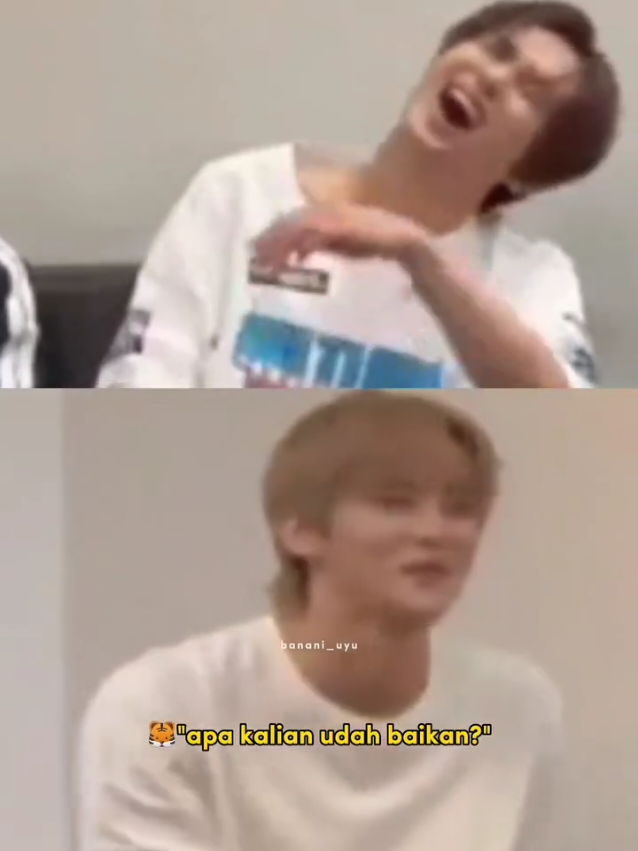 Baru baikan 25% tuh gimana ceritanya😁 berarti kali ini abang nya hrs terus ngajak makan #nct #nctdream #mark #haechan 