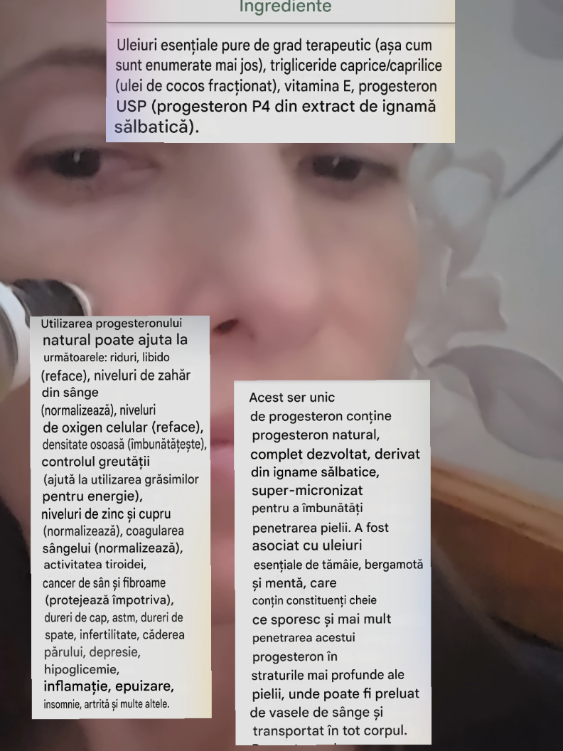 Mai mult de 80% dintre femei au progesteron scăzut.   Acest ser il pot folosi si adolescentele si femeile însărcinate , care vor sa ramana insarcinate si femeile / fetele ce au un ciclu dureros, abundent sau iregulat , il pot folosi femeile in menopauza. Scrie mi daca si tu ai nevoie de el. 100% natural  #nature #produse #women #pms #skincare 