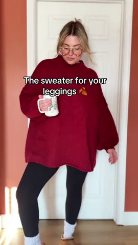 Finally an oversized mock neck sweater that actually fits oversized!!!! I need every single color now!! 