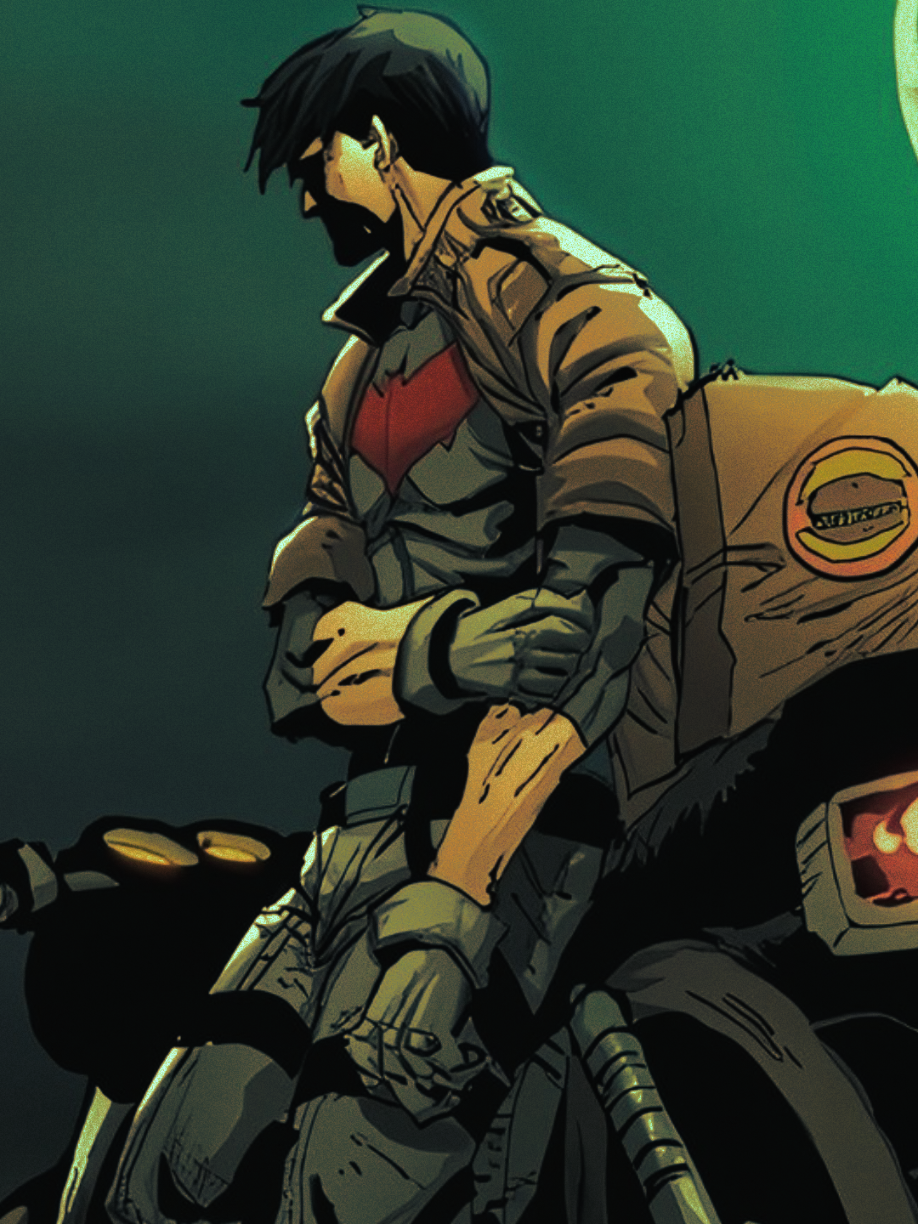 idk i just wanted to try the page curl effect ♫ : 4am - hellmerry sp : pinterest dt : @️You pre 🗯️ : i forgot all the titles #jasontodd #redhood #edit #alightmotion #dc 