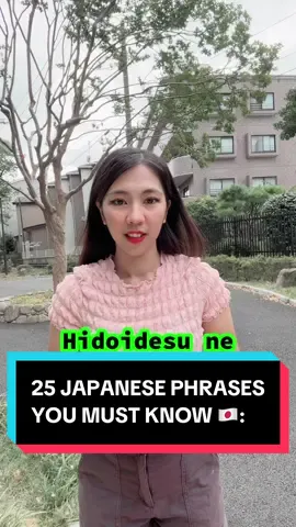25 Japanese Phrases You Must Know 🇯🇵: #japanese #japan #japaneselesson #learnjapanese #japanesevocabulary 