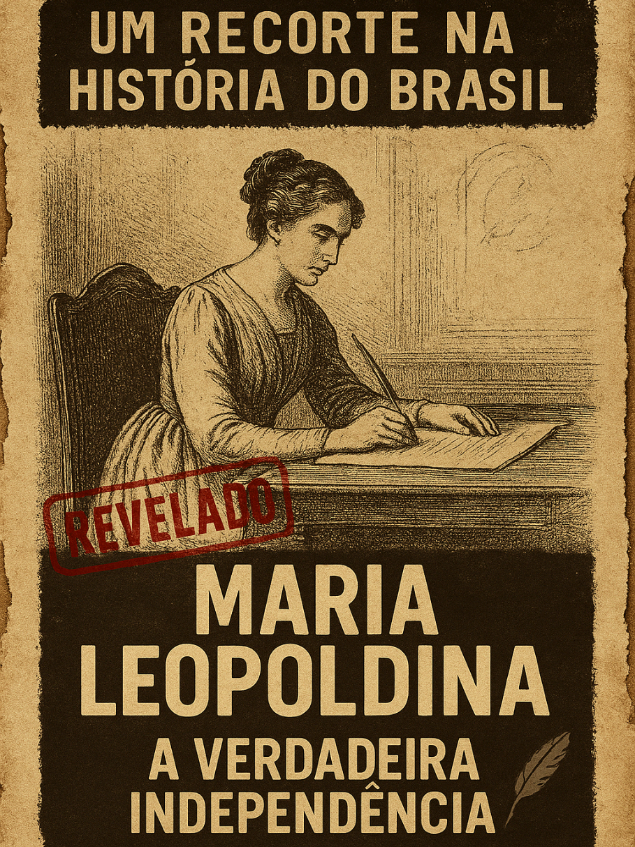 Maria Leopoldina não subiu em cavalo branco, nem gritou no Ipiranga.   Foi ela quem assinou, articulou e costurou a  independência dias antes de Dom Pedro posar de herói.   Intelectual, estrategista e regente, ela foi apagada da história oficial porque era mulher — e porque verdade incomoda mais que mito.   Esse vídeo é baseado em documentos históricos.   Objetivo: educar, não incentivar.   Fontes estão abaixo.   Você acha que Leopoldina foi esquecida por ser mulher ou porque a pintura precisava de um “Cristo guerreiro”?   #UmRecorte #HistóriaDoBrasil #Independência #MariaLeopoldina #creatorsearchinsights      Fontes:   - Mary del Priore, *Maria Leopoldina: A primeira imperatriz do Brasil*   - Paulo Rezzutti, *D. Leopoldina: A história não contada*   - Isabel Lustosa, *D. Pedro I: Um herói sem nenhum caráter*   - Correspondência oficial do Conselho de Estado (1822) 