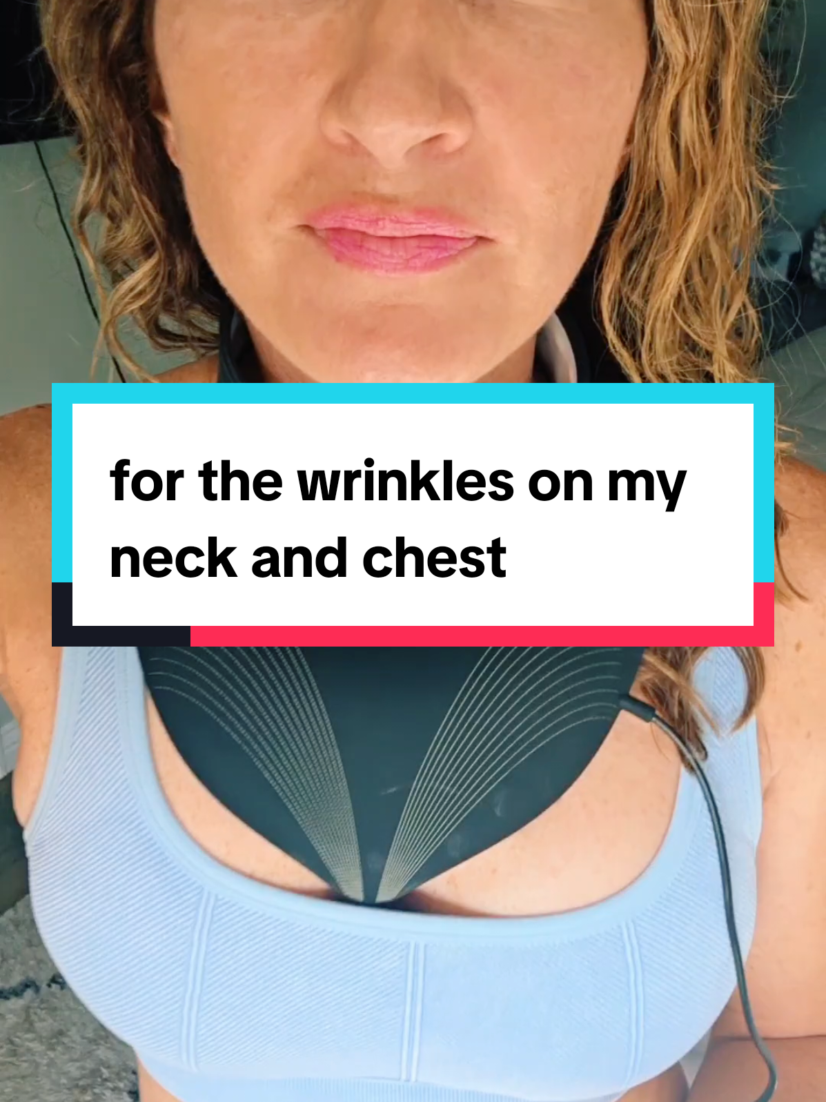 Red light face mask that comes with a chest and neck mask.  #redlight #redlightfacemask #redlighttherapy #redlighttherapyathome #redlighttherapybenefits @LuxRenew 