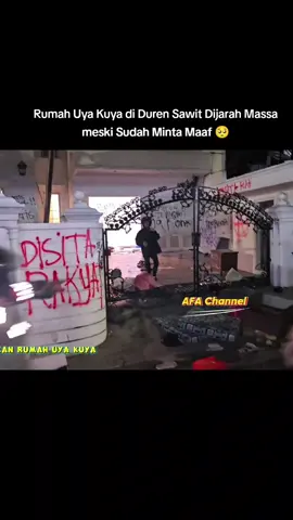 Rumah Uya Kuya di Duren Sawit Dijarah Massa meski Sudah Minta Maaf #uyaku #rumahuya #rumahuyakuya #uyakuya 