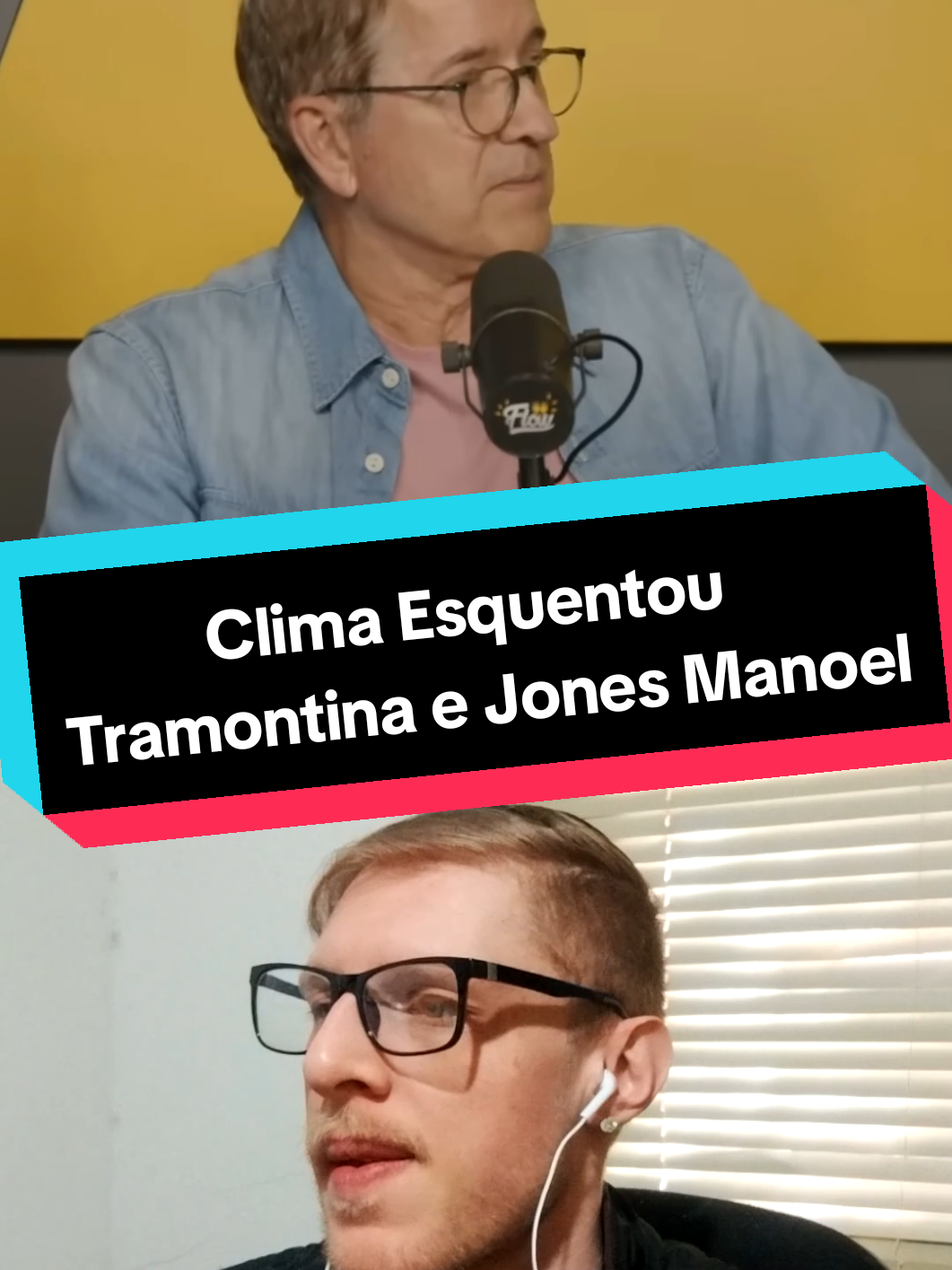 Clima esquentou entre Tramontina e Jones Manoel . #politica #governolula #jonesmanoel #debate #polemica 