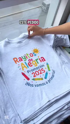 Polos Promoción 2025 #promocioninicial #rayitosdealegria #algodon #personalizados 