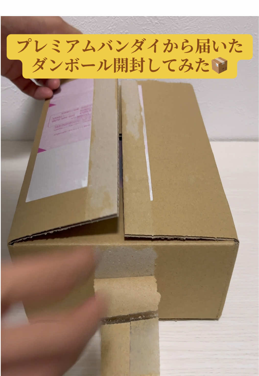 先日プレミアムバンダイから届いたダンボールを開封してみた！ #ガヴィルチャンネル #スーパー戦隊 #仮面ライダーディケイド #シンケンジャー