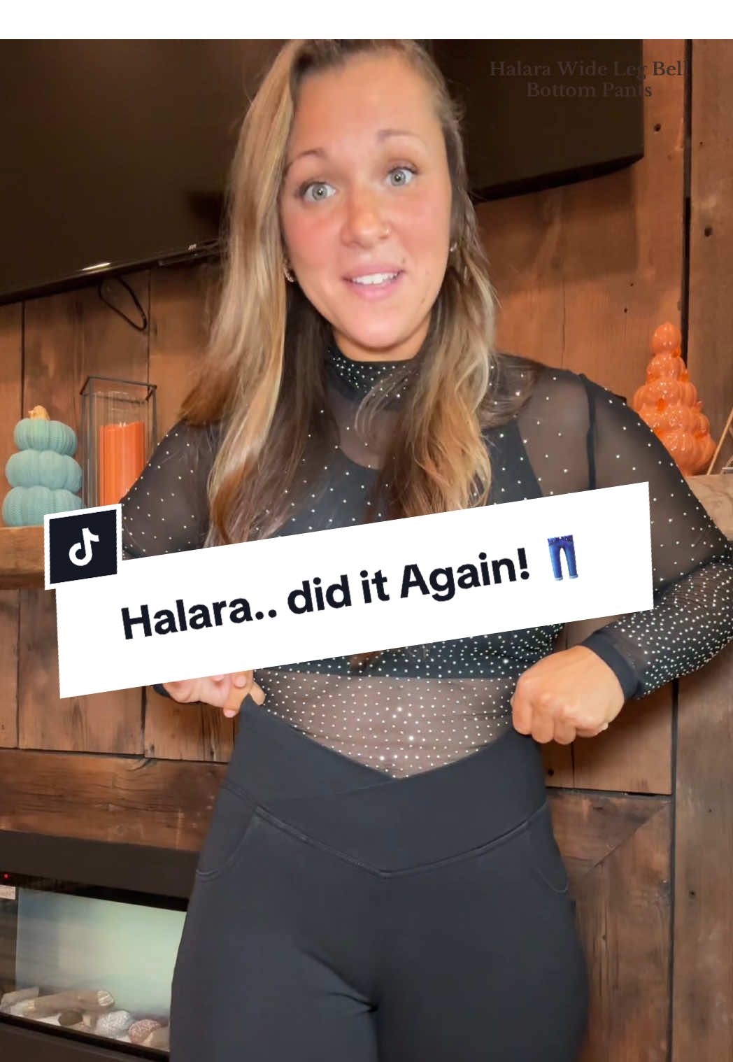 Halara!! You did it again! Pants that are so comfy! So stretchy! Functional pockets! Make you look so good! Plus it’s a wide leg bell bottom 😍 #halara #halaraeveryday #widelegpants #halaratiktokshop #midsizefashion @Halara @Halara shop 