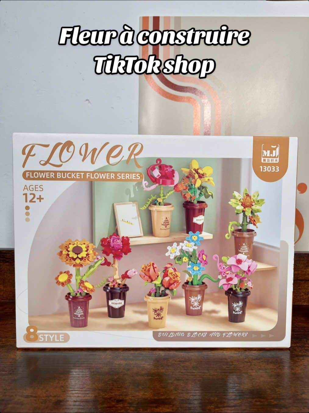 Fleur à construire régalez vous ! Si vous êtes fan de construction c’est ici que ça se passe #fleur #fleuraconstruire #amusement #offrepourtoi #tiktokshop 