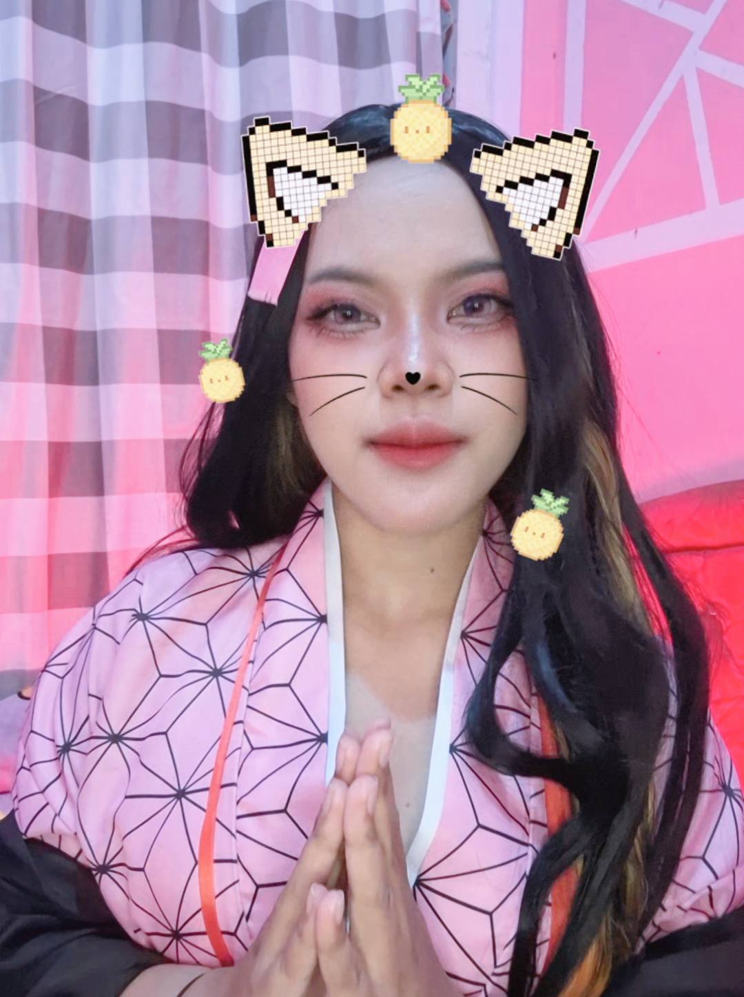 lucu filternya #fypage #cosplayer #cosplay #anime #kimetsunoyaiba 