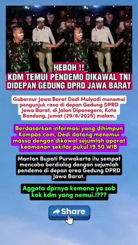 Bapa aing temui para pendemo #kdm #bapaaing #gubernurjawabarat #dprdjawabarat