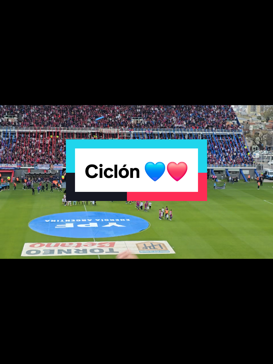 Fiesta en el GASOMETRO ❤️💙🫶 #sanlorenzo #boedo #ciclon #huracan 