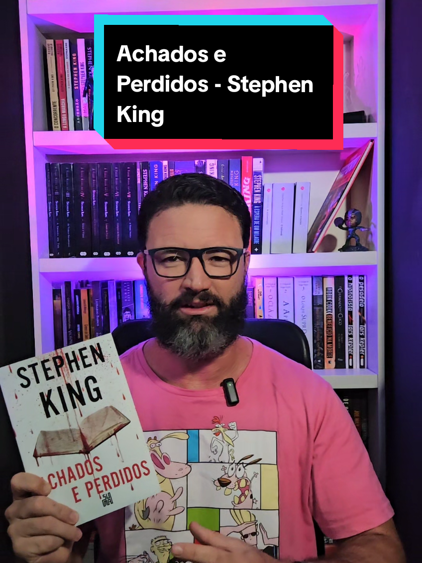 Hoje a resenha é sobre o livro Achados e Perdidos de Stephen King, livro 2 da trilogia de Bill Hodges Vocês já leram? Tem pretensões de lê-los? #BookTok #booktokbrasil #stephenking #livros 