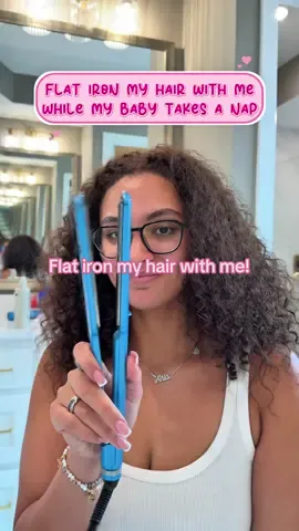 Curly -> Straight in 30 minutes!!!@babyliss @babylissprousa @Color Wow Hair @K18 Hair @Hairitage by Mindy #curlyhair #coloredhair #straighthair #straighteningcurlyhair #flatiron 