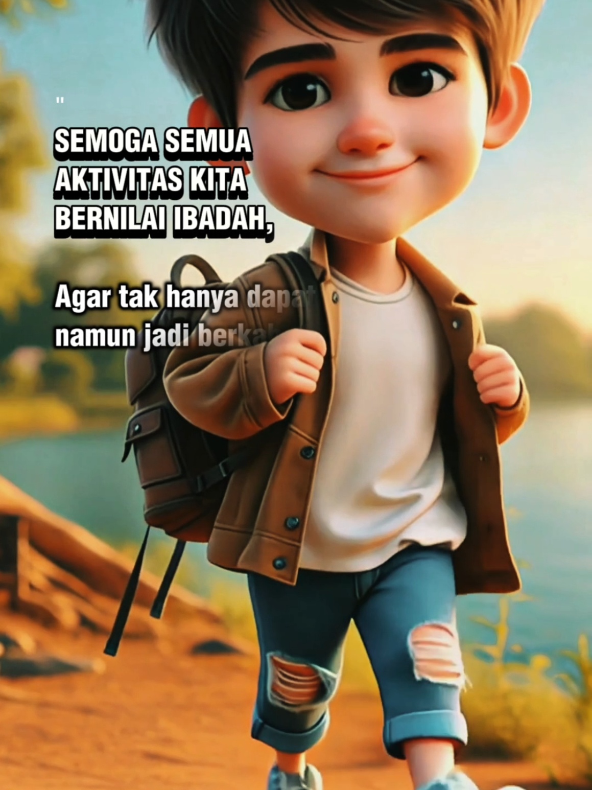 Semoga semua aktivitas kita Bernilai ibadah #CapCut #berkahibadah 