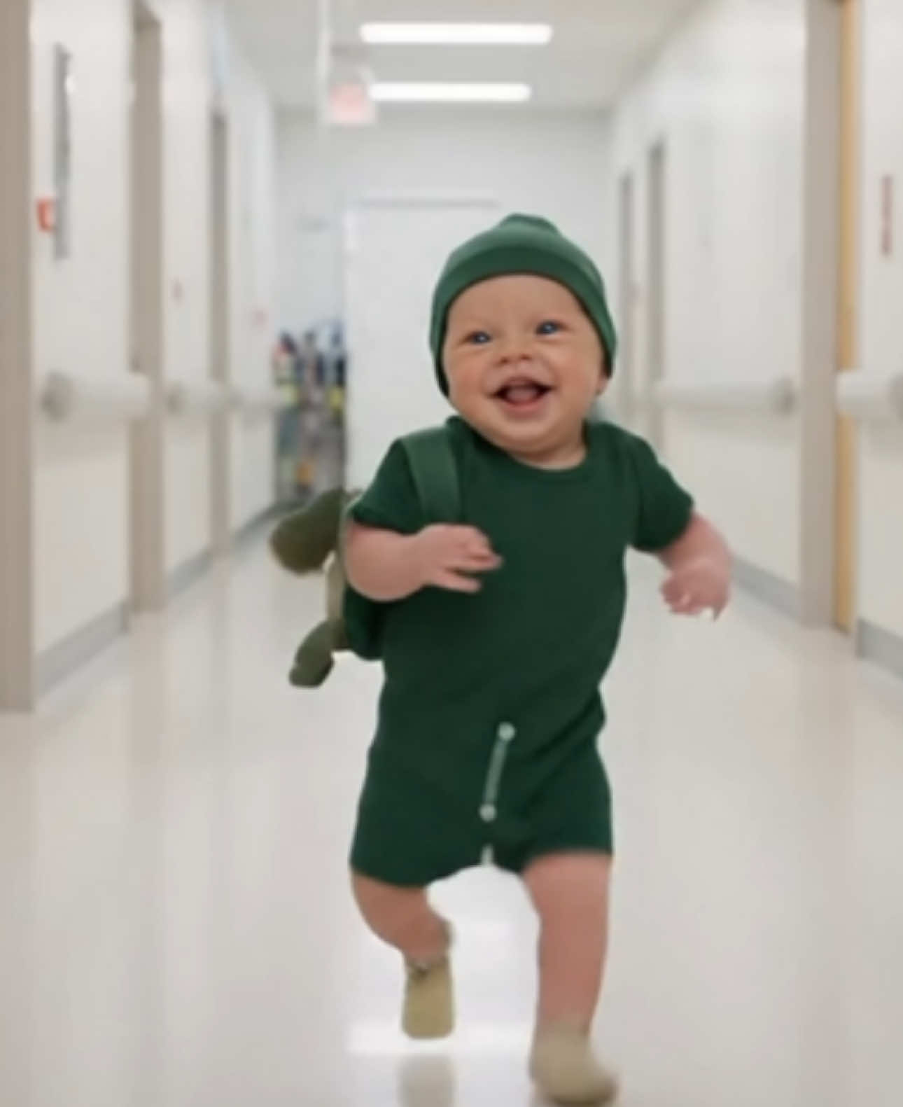 Going to Grandma's to play Roblox #babyai #aibaby #cutebaby #babygirl #roblox